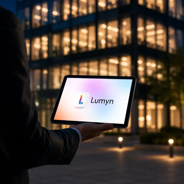 Lumyn logo design