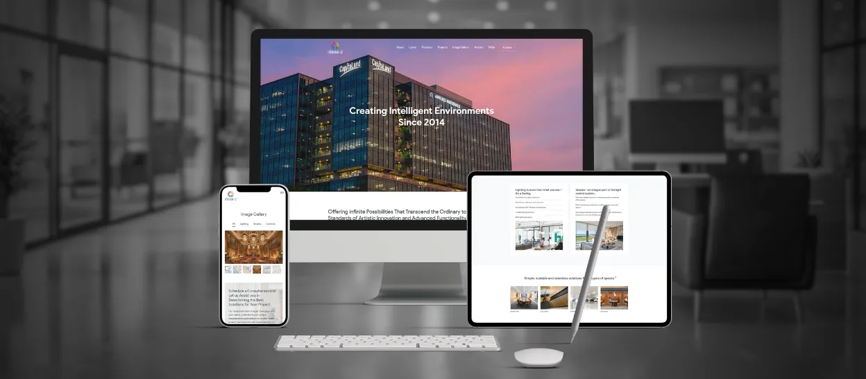 Website Design and Development for Ideaaz Automation