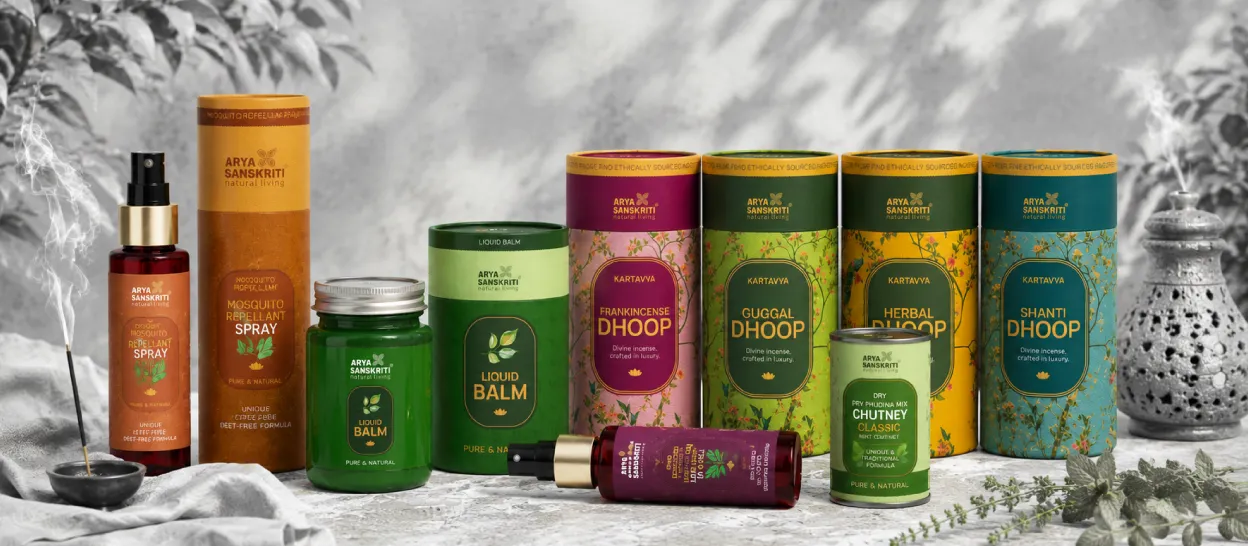Arya Sanskriti Packaging Design