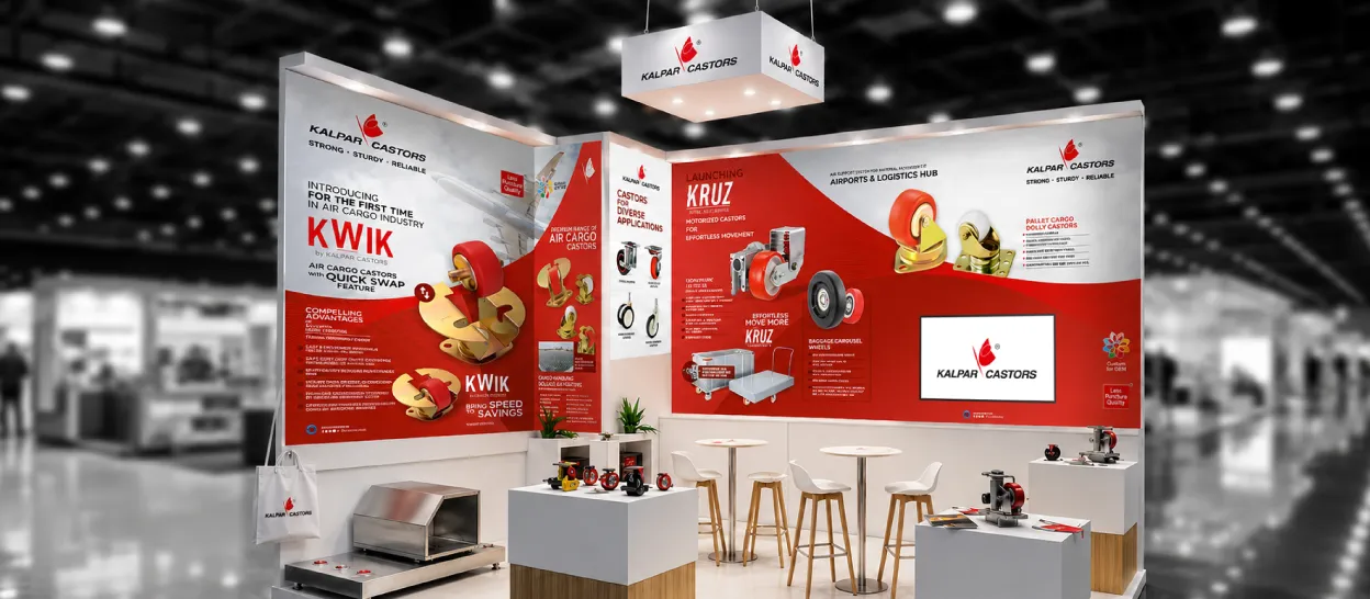Kalpar Castors International Trade Show Design